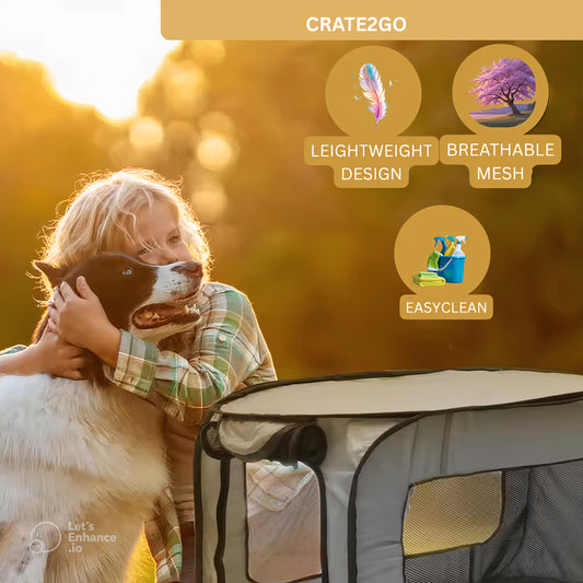 Cozy Pop-Up Dog Retreat