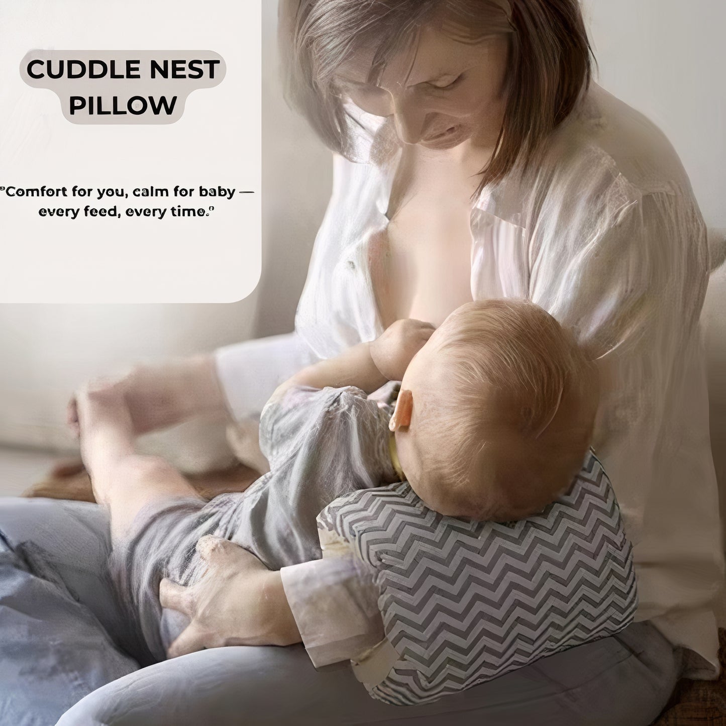 CozyCradle - Breastfeeding Arm Pillow Baby Head